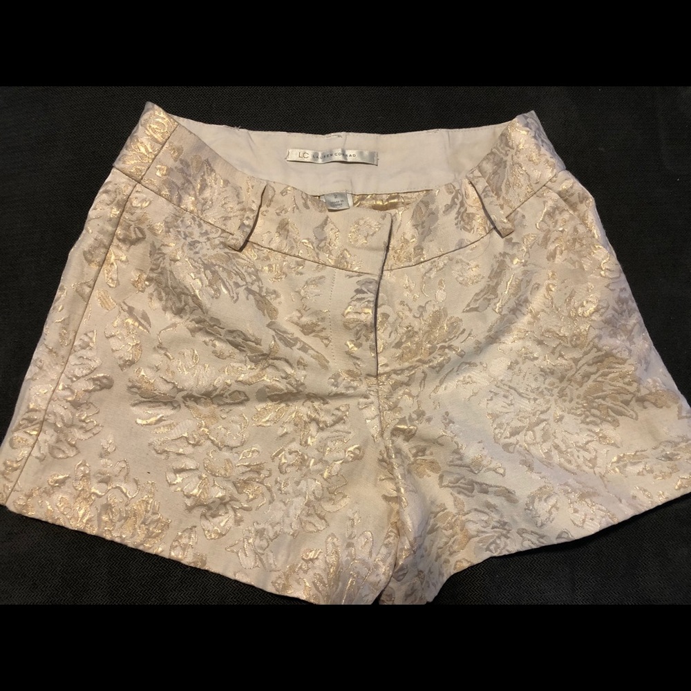 Lauren Conrad Blush and Rose Gold Shorts